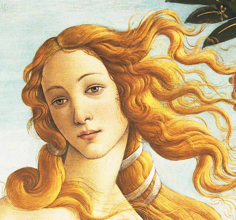 botticelli-birth of Venus detail